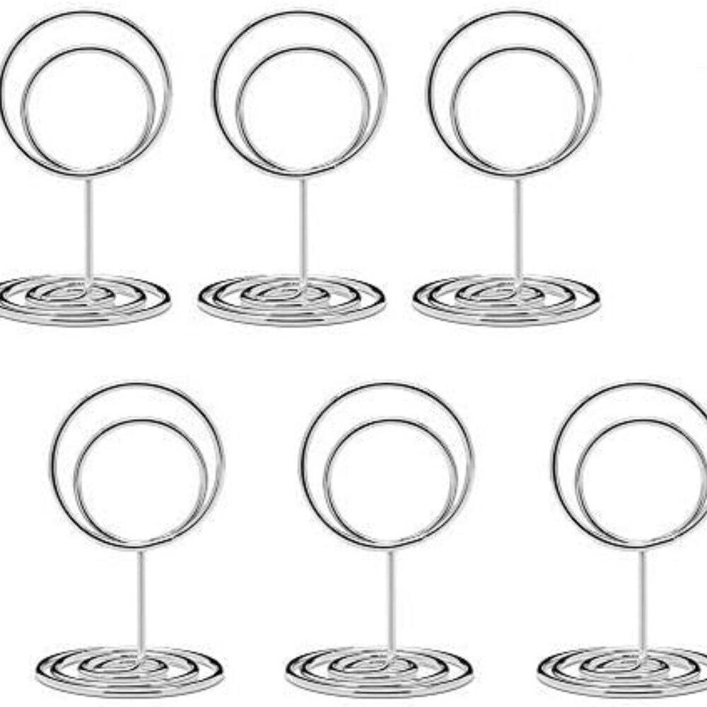 20pcs Mini Place Card Holders, Cute Table Number Holders, Classy Table Card Hold
